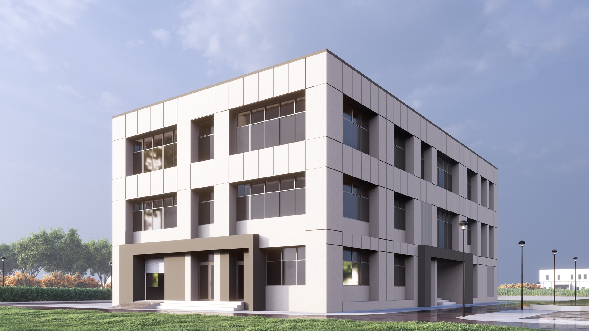 Admin & Control Building : 270 MLD WTP – Jite, Maharastra