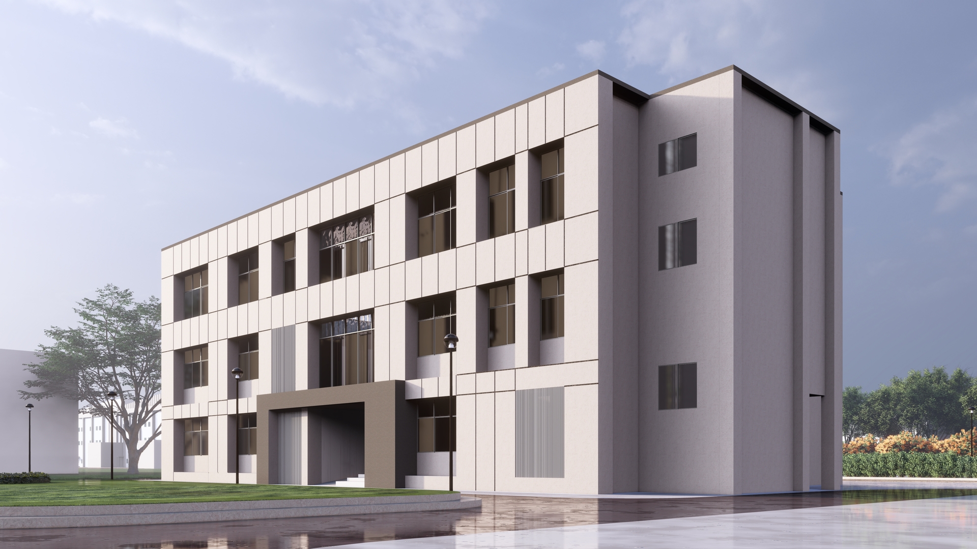 Admin & Control Building : 270 MLD WTP – Jite, Maharastra